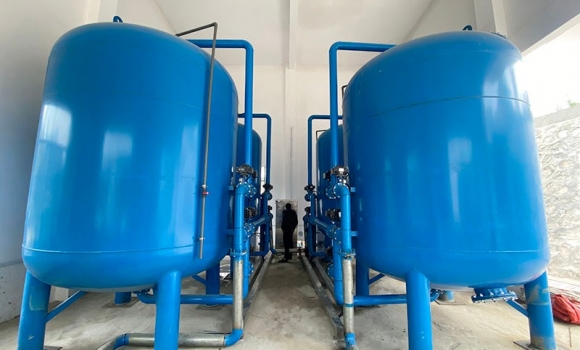 亚搏官方兴仁市50吨一体化净水设备